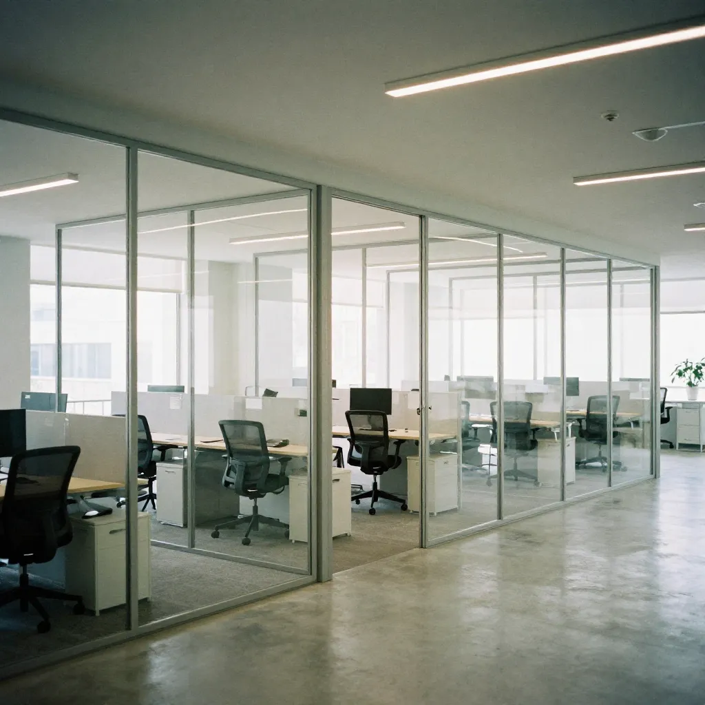 Contemporary living space with minimalist design