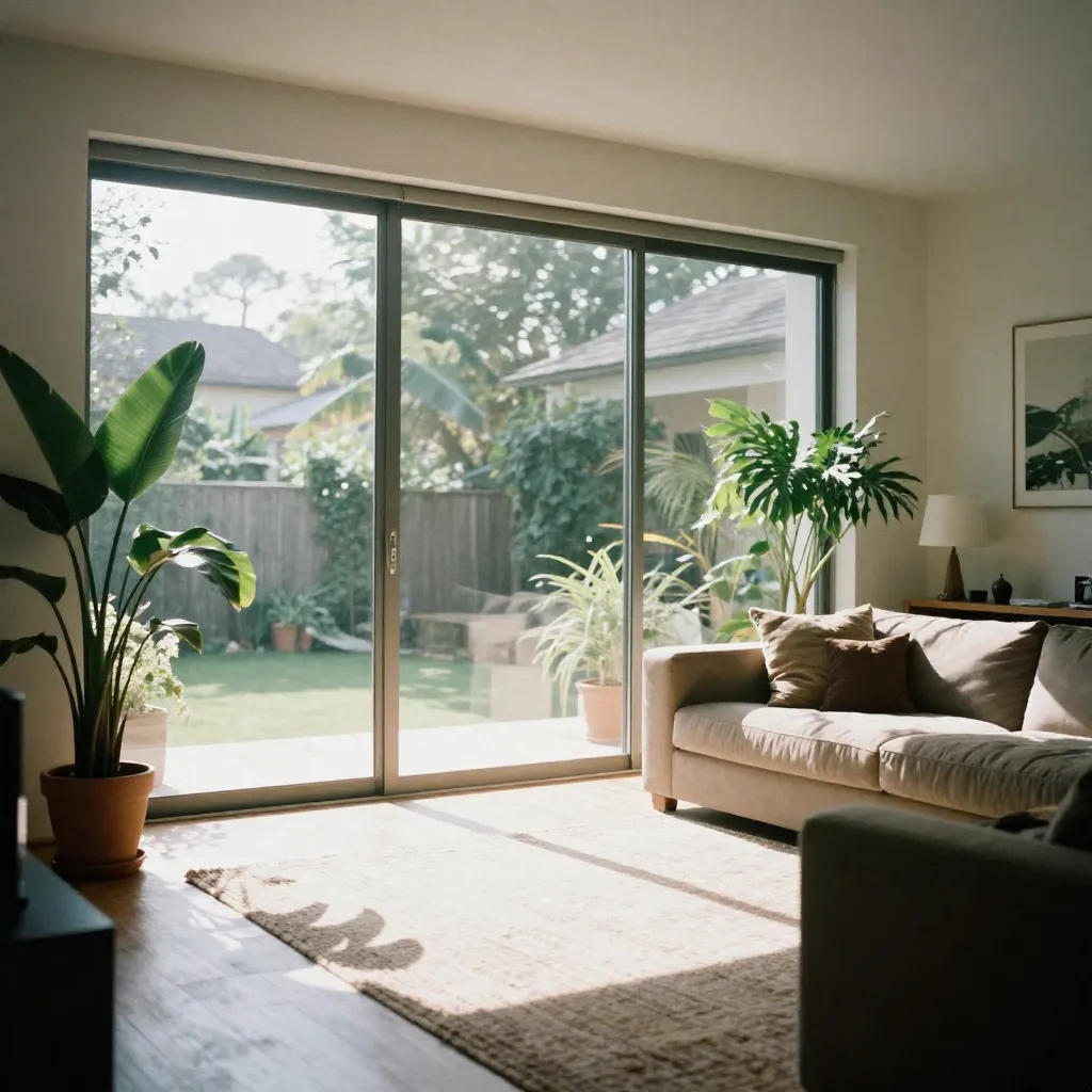 Architectural composition emphasizing spatial relationships